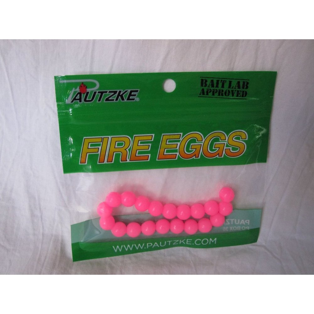 New Pautzke Bait Lab Approved Fire Eggs Pink trout Species Fishing Garlic Smell